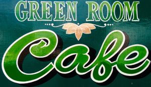 The Green Room Cafe Logo  at Rockaway Cafe in Temple Cloud