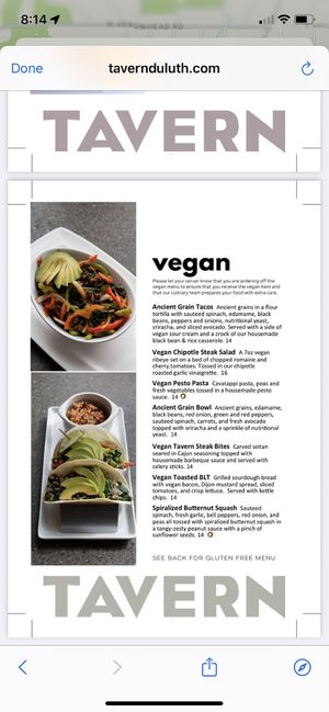   at Tavern on the Hill in Duluth