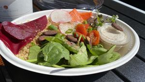 Quinoa bowl at Y'not Organic in Pismo Beach
