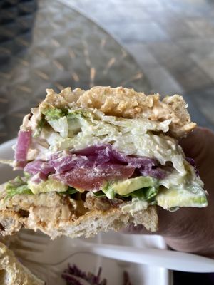 Delicious BLTA at Y'not Organic in Pismo Beach