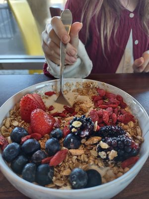 classic yogurt at Y'not Organic in Pismo Beach