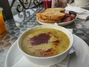 Lentil Soup at Y'not Organic in Pismo Beach