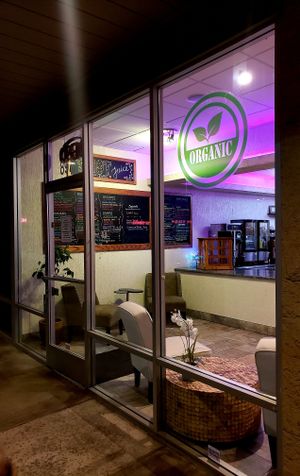 Like in a yoga studio! at Y'not Organic in Pismo Beach