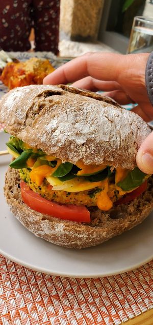 Bread is excellent! at Verde Mostaza in Vigo