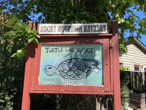 Sign  at Turtle Lake Refuge in Durango