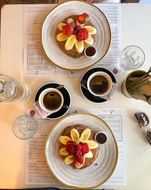 Pancakes  at Nicolau Lisboa in Lisbon