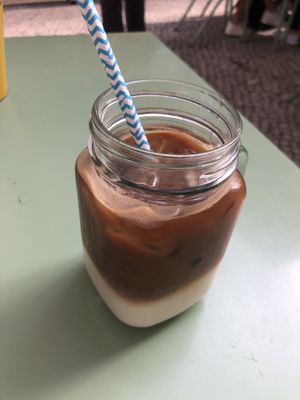 Iced coffee   at Nicolau Lisboa in Lisbon