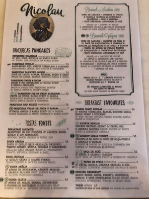May 2022 menu  at Nicolau Lisboa in Lisbon