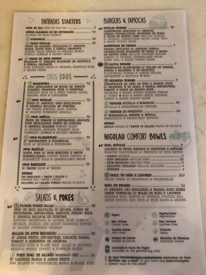 May 2022 menu  at Nicolau Lisboa in Lisbon