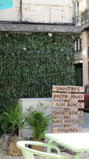 outside at Nicolau Lisboa in Lisbon