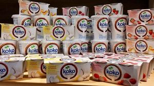 Koko Dairy Free yoghurts.

Photo by: Zlata ptička on Facebook at Zlata ptička in Kamnik