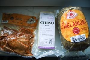 products from the store at Trgovina Krajček in Kranj