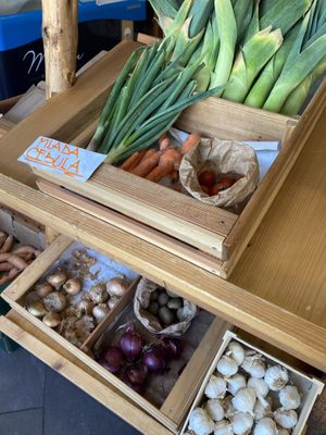 local produce  at Trgovina Krajček in Kranj