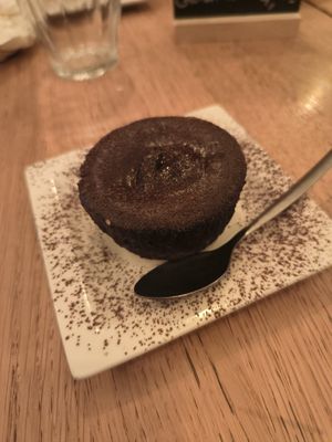 Vegan dessert at H&K's - Vlaamsesteenweg in Brussels