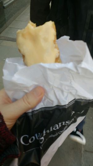 vegan butterscotch yum yum  at Coughlans Bakery - Reigate in Reigate