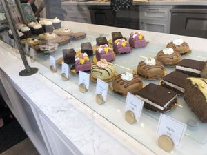 Variety of baked goods at Sorelle and Co. in Toronto