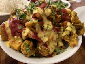 Pakora  at Amrutha Lounge - Earlsfield in South West London