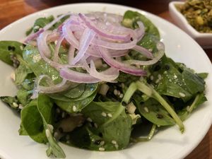 Chinese salad at Amrutha Lounge - Earlsfield in South West London