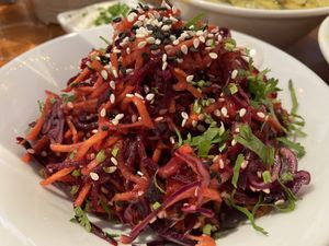 Sesame slaw at Amrutha Lounge - Earlsfield in South West London