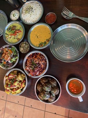 £25 per person menu  at Amrutha Lounge - Earlsfield in South West London