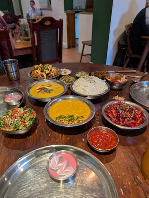 All the dishes at Amrutha Lounge - Earlsfield in South West London