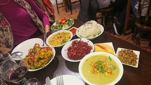 All the dishes  at Amrutha Lounge - Earlsfield in South West London