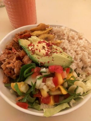 The bowl at Miss Nice Banana in Gouda