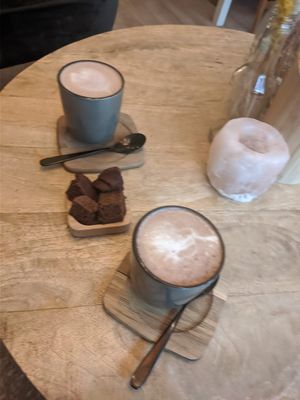 Mushroom cappucino at Miss Nice Banana in Gouda