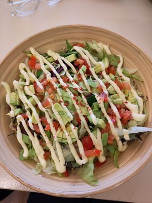 Vegan kapsalon at Miss Nice Banana in Gouda