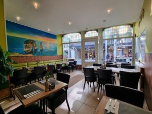 Interior at Amon in Bruges