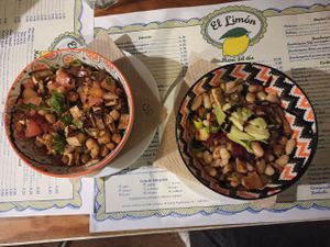 Vegan Balance Bowl and Power Bowl at El Limon in Tenerife