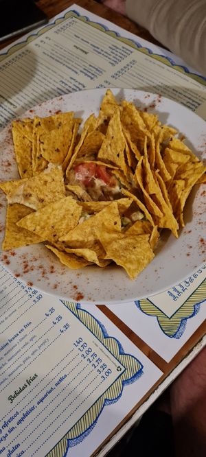 Nachos at El Limon in Tenerife
