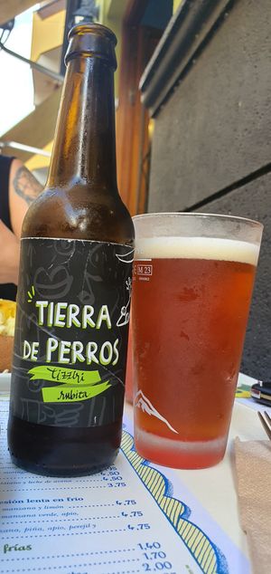 Good beer at El Limon in Tenerife