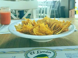 Nachos at El Limon in Tenerife
