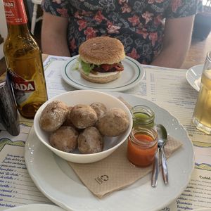 Patatas mojo at El Limon in Tenerife
