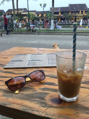 Iced capp with soya mylk  at 11 Coffee in Hoi An