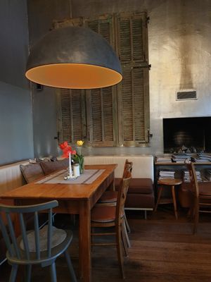 Inside at Park Cafe in Traunstein