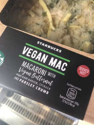 Vegan mac n cheese  at Starbucks in Rochester