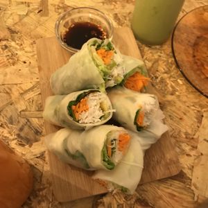 Vietnam rolls  at NicPic in Malaga
