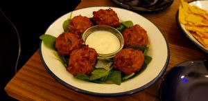 Pakoras veganas at NicPic in Malaga