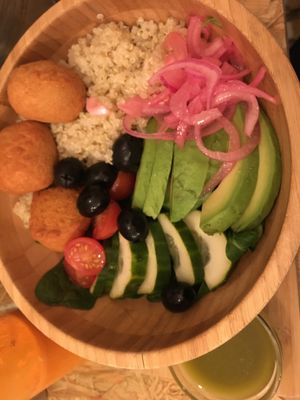 Quinoa Buddha bowl at NicPic in Malaga