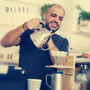 Freshly brewed  Organic Speciality Coffee every day! at Jasmine Micro Roastery in Larnaca