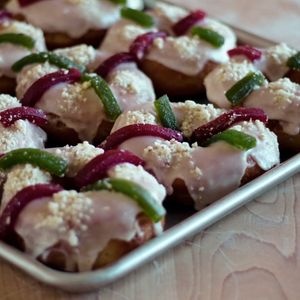 DONA DE REYES
Disponible en el menú Enero 2022
pedidos vía instagram @elburrorayado at El Burro Rayado - Food Cart in Tijuana