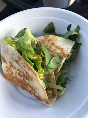 Toasted Piadini: BBQ Sporc at Brightside Kitchen in Des Moines