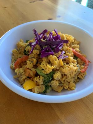 Mac & NoCheeze at Brightside Kitchen in Des Moines