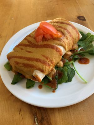 Brunch Burrito at Brightside Kitchen in Des Moines