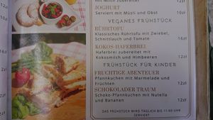 Veganes Frühstück. at Costa Cafe in Swinoujscie