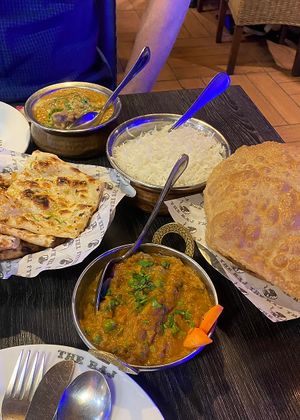   at The Raj in Santiago