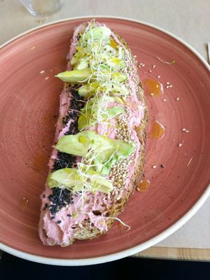 super toast at Savory Acai House & Healthy Food in Valencia