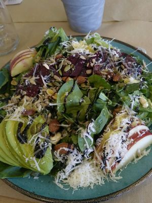 beet salad at Savory Acai House & Healthy Food in Valencia